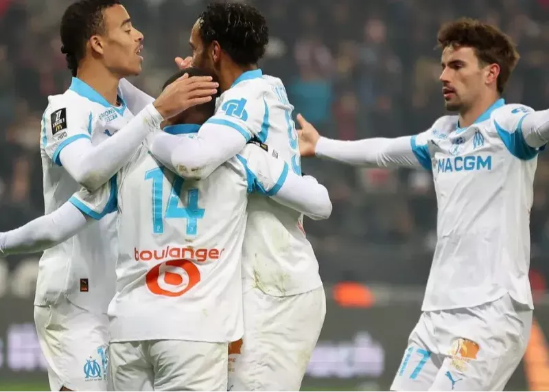 جشنواره گل مارسی در جام حذفی فرانسه