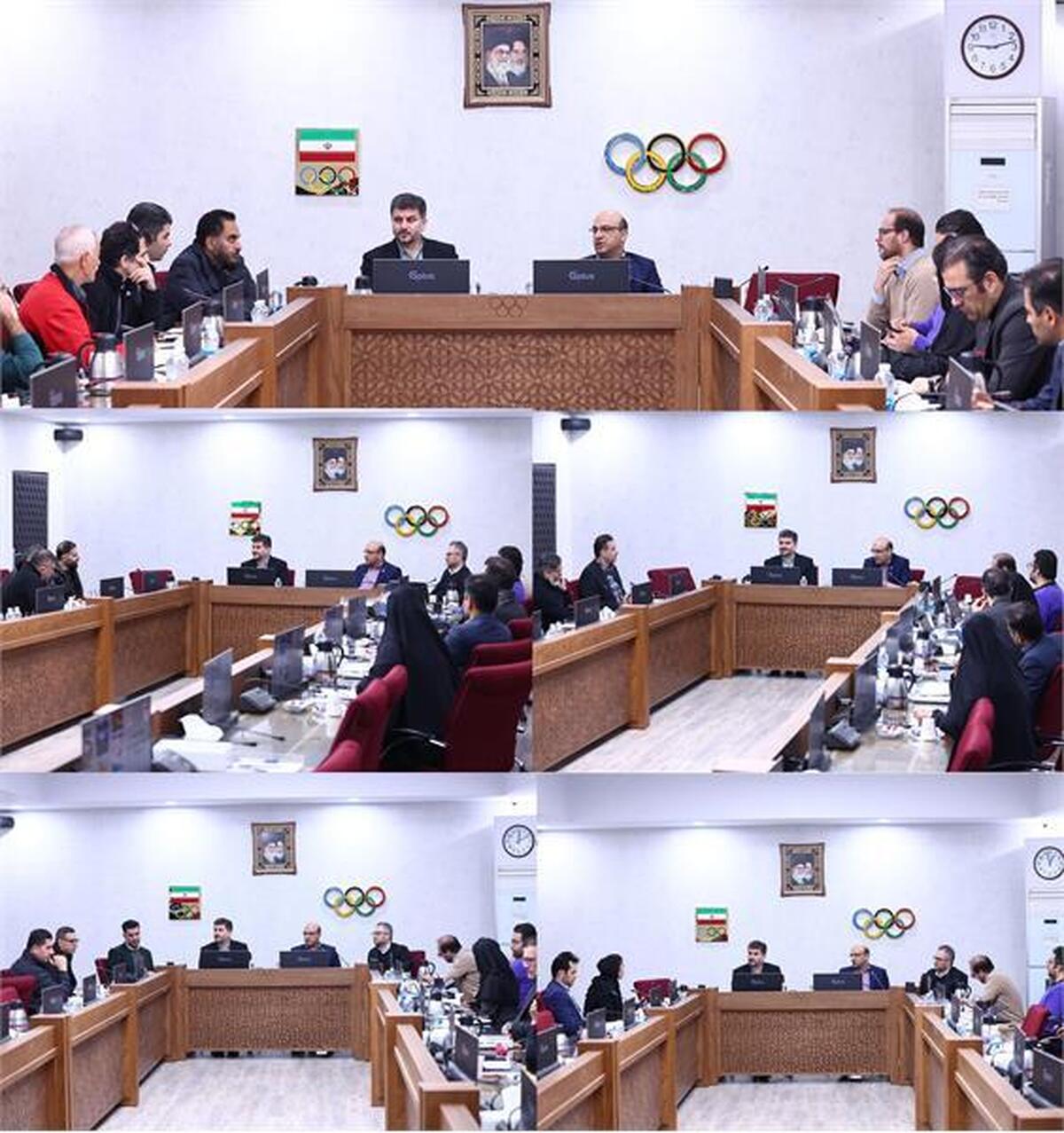 نشست هماهنگی کوهنوردی و صعودهای ورزشی، والیبال، کشتی، هندبال و فوتبال برگزار شد