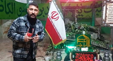 گزارش خبرنگار SNNTV از حال و هوای حرم حضرت سبزقبا در شب شهادت امام کاظم (ع)+فیلم