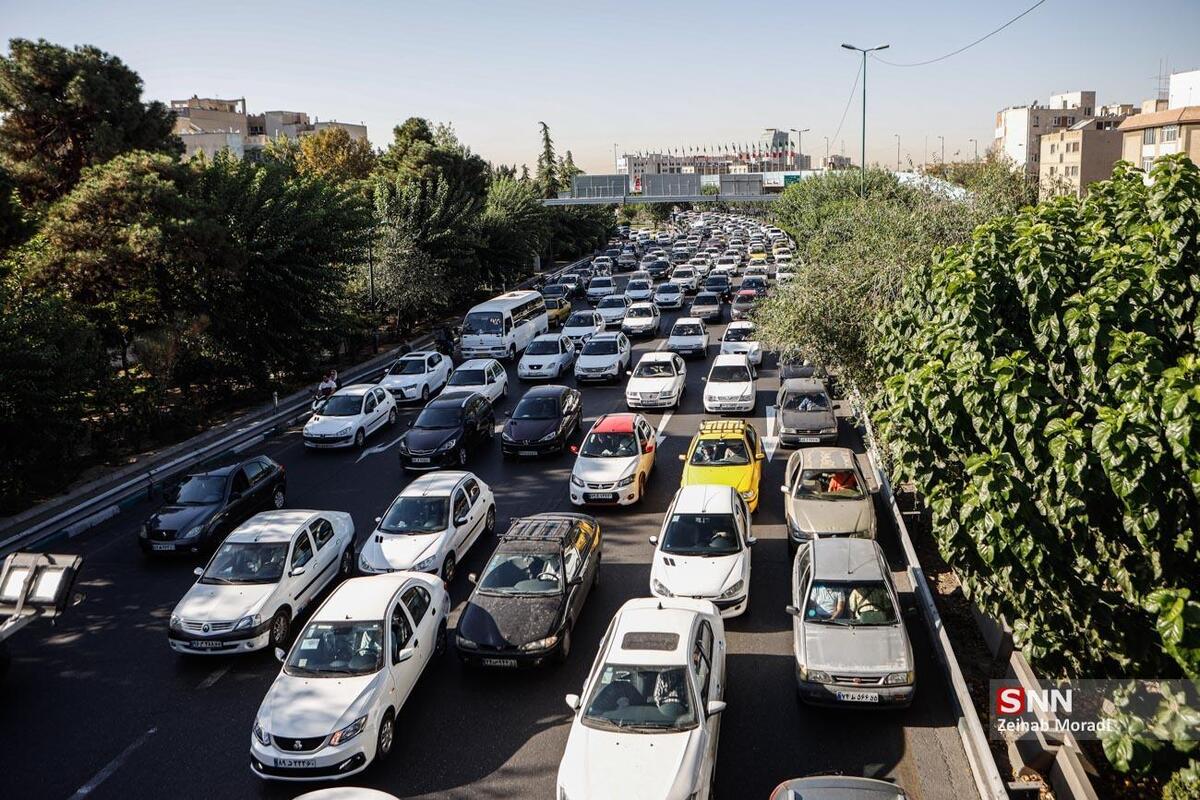ترافیک سنگین در جنوب به شمال چالوس و آزادراه تهران-شمال