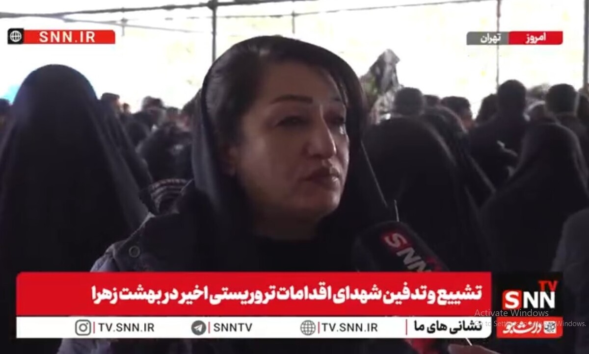 دلمان سوخته اما نسبت به مسببین شهادت عزیزانمان خشمگین هستیم + فیلم