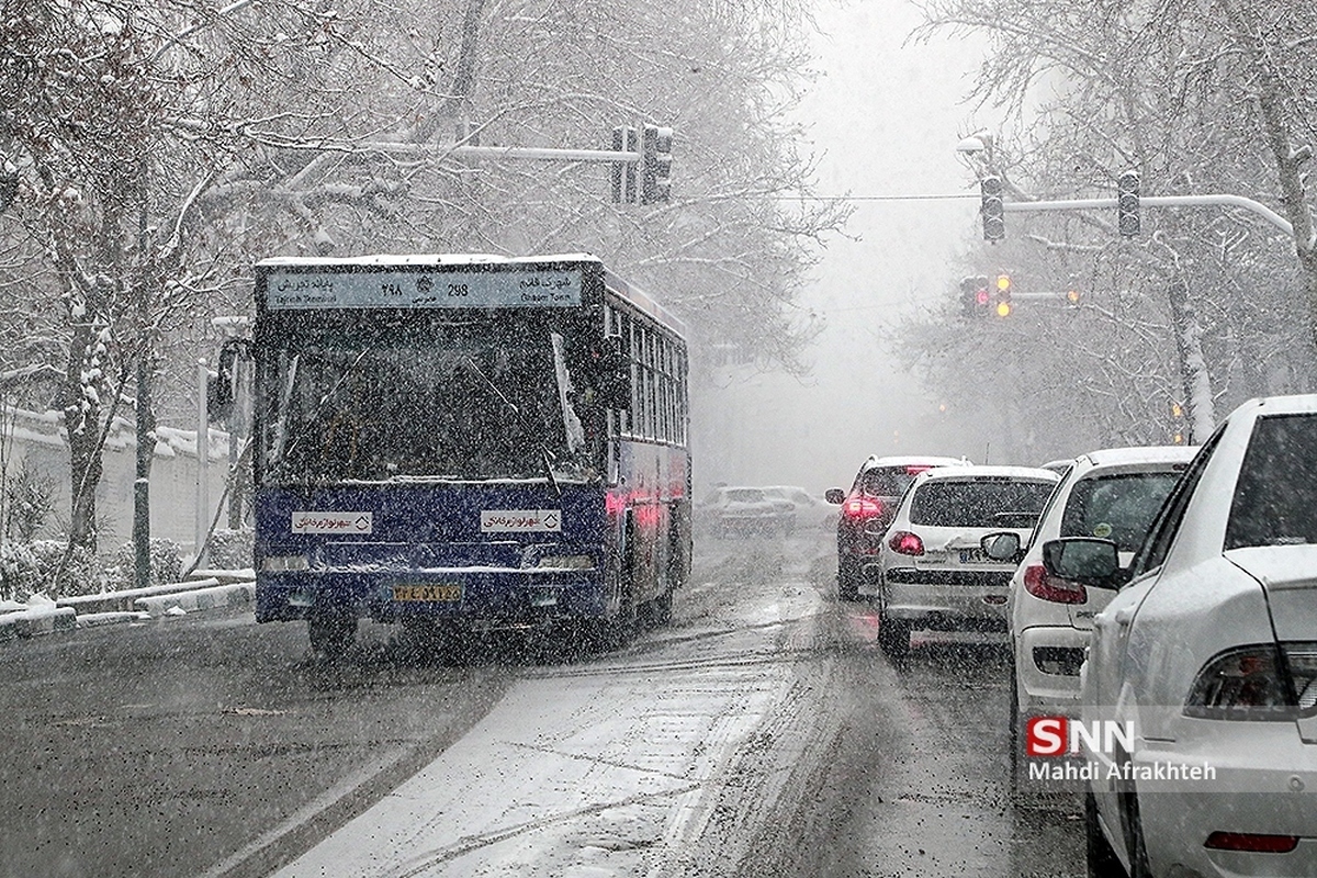 هفته برفی و بارانی در انتظار تهران/ کولاک برف در ارتفاعات استان