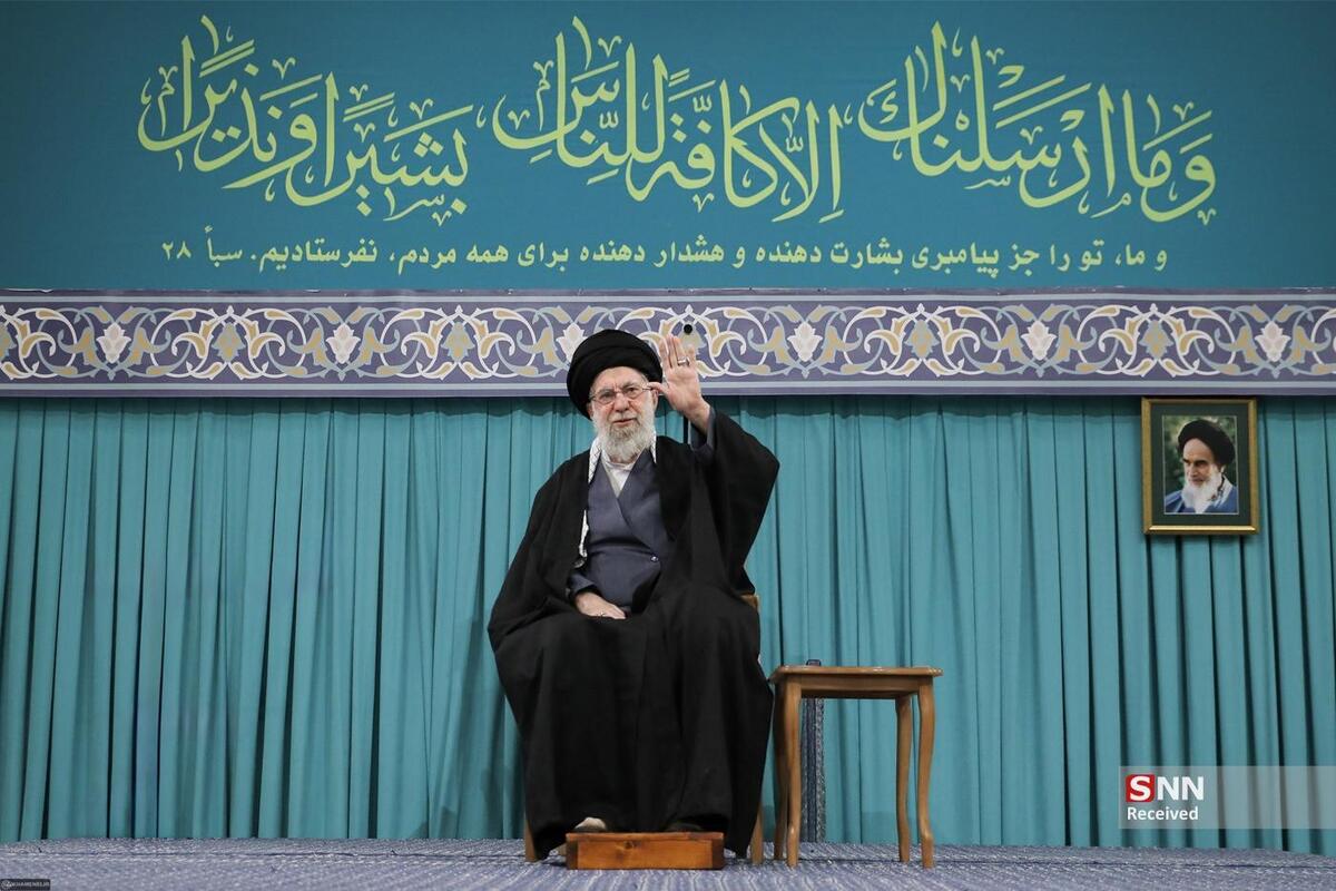 رهبر انقلاب: پیامبر اسلام ظرف ۱۳ سال در یک جامعه بدوی افرادی مثل ابوذر و عمار تربیت کرد + فیلم