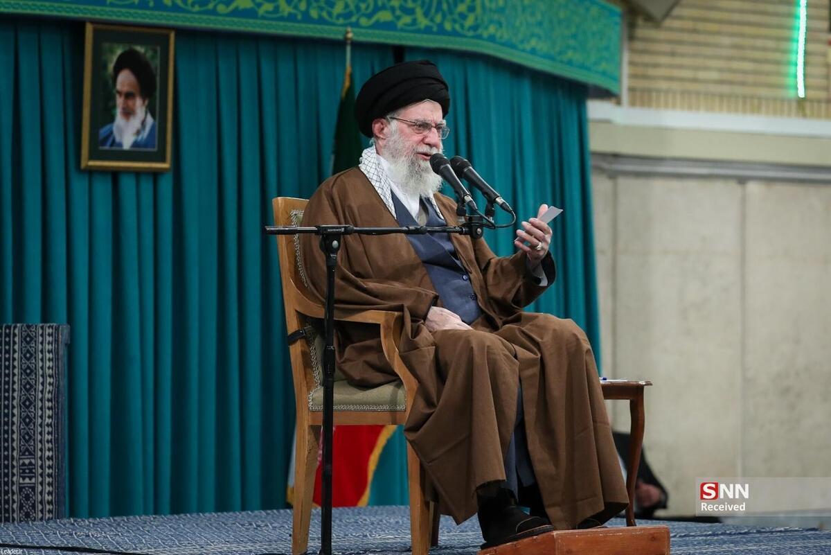 رهبر انقلاب: قاطع و صریح می‌گویم: هدف آمریکا بلعیدن ایران است + فیلم