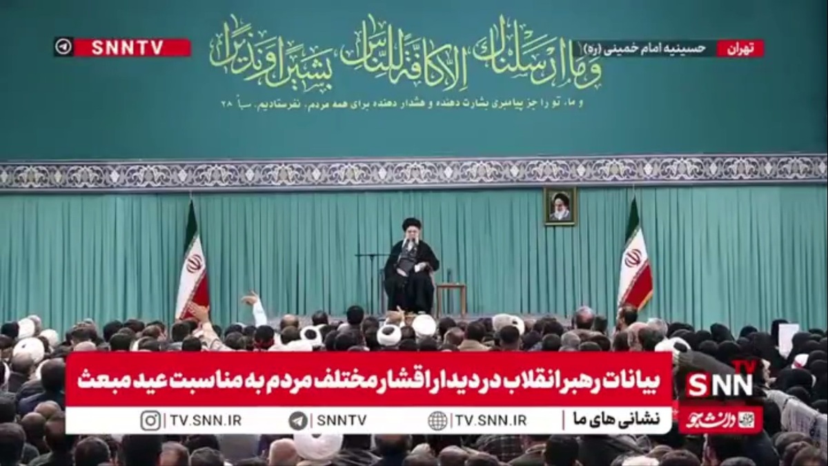 رهبرانقلاب: ملت ایران کمر فتنه را شکست