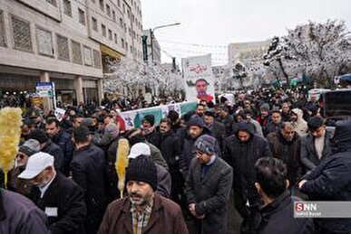 پیکر طلبه شهید نهاوندی امروز تشییع شد