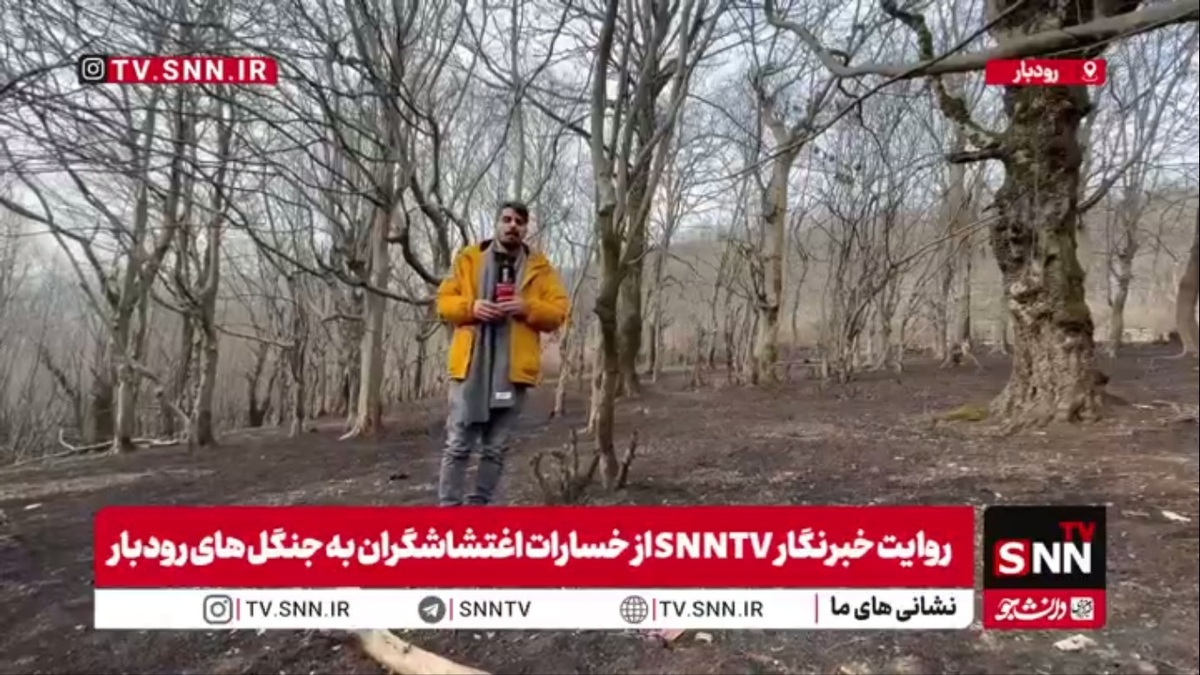 مهار آتش&zwnj;سوزی عمدی جنگل&zwnj;های رودبار حین اغتشاشات؛ دو عامل دستگیر شدند