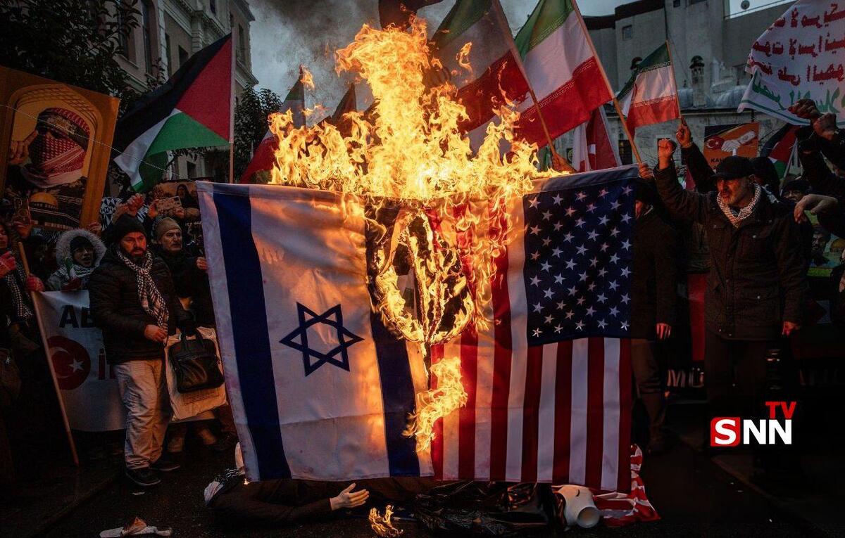 تصاویری از تجمع امروز مردم ترکیه در حمایت از جمهوری اسلامی ایران در مقابل کنسولگری ایران در استانبول