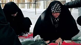 انتشار برای اولین بار| گفت‌وگوی SNNTV با همسر شهید رضا قدیمی در بجنورد