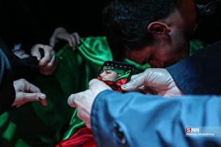 وداع با شهدای مدافع امنیت در بهشت زهرا (س)