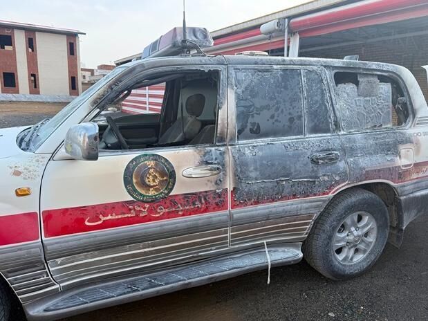 خسارت بیش از ۴۰۰ میلیارد تومانی به هلال‌احمر در اغتشاشات اخیر