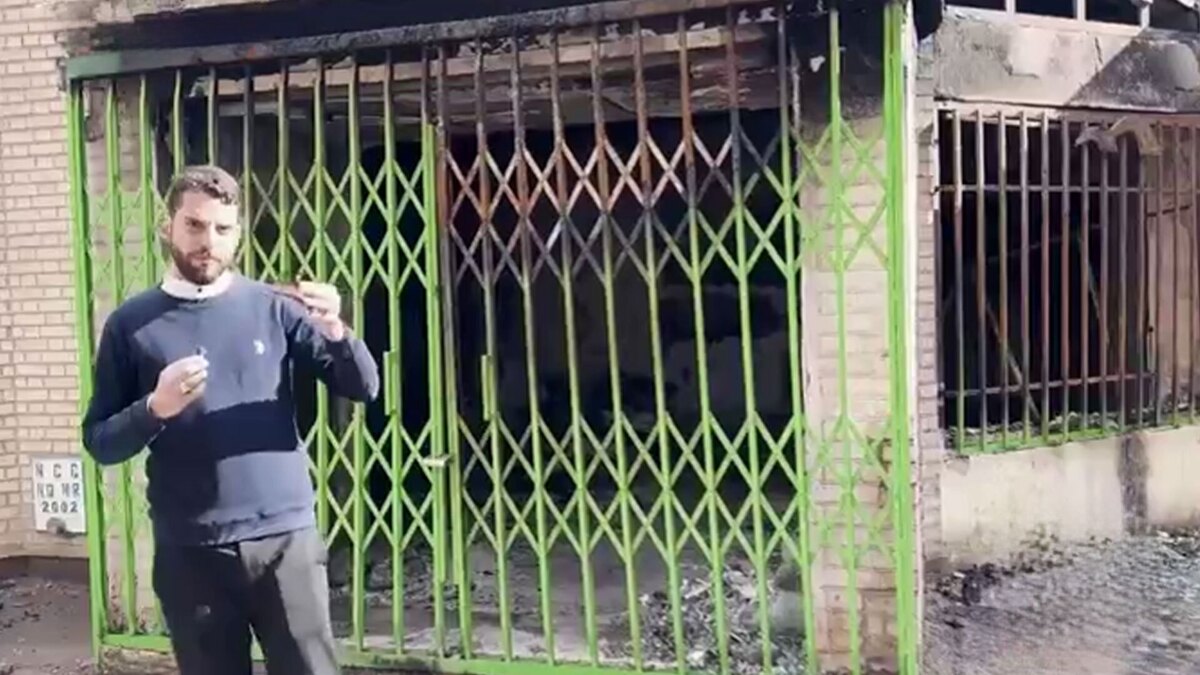 تخریب کانون پرورش فکری نیشابور در جریان اغتشاشات اخیر / مطالبه اقتصادی یا تداعی کننده حملات مغول به اماکن فرهنگی؟