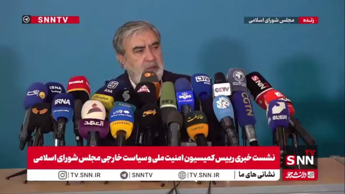 پرسش مهم رئیس کمیسیون امنیت ملی و سیاست خارجی مجلس از اغتشاشگران: رابطه مسئله اقتصادی با آتش زدن مدرسه و مسجد چیست؟