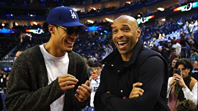 ستاره‌های فوتبال، تماشگر ویژه مسابقات NBA در لندن