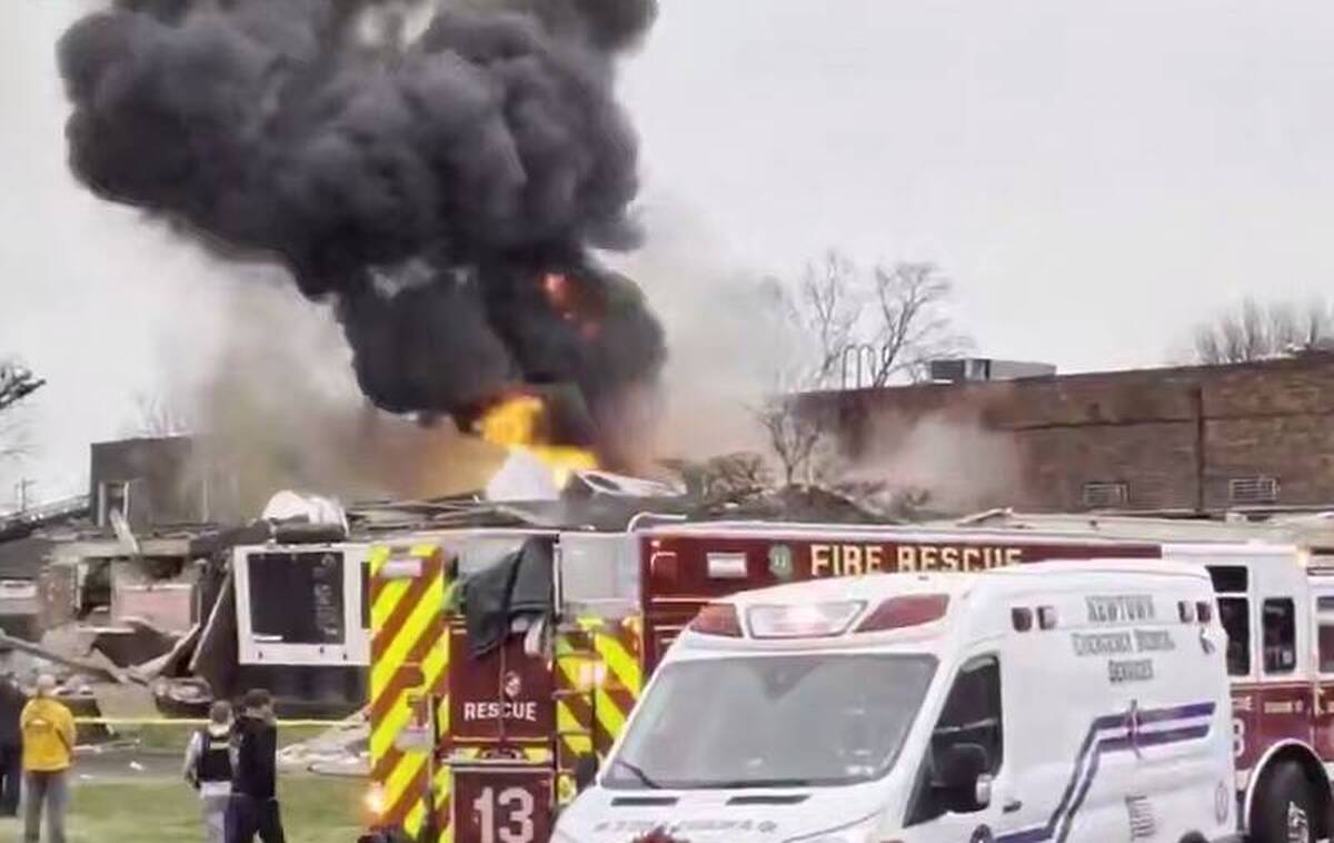 انفجار مرگبار در خانه سالمندان پنسیلوانیا+ فیلم