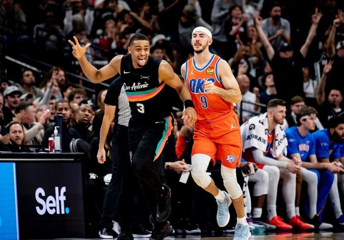 شکست سنگین تاندر برابر اسپرز؛ دالاس با درخشش فلگ از دنور گذشت