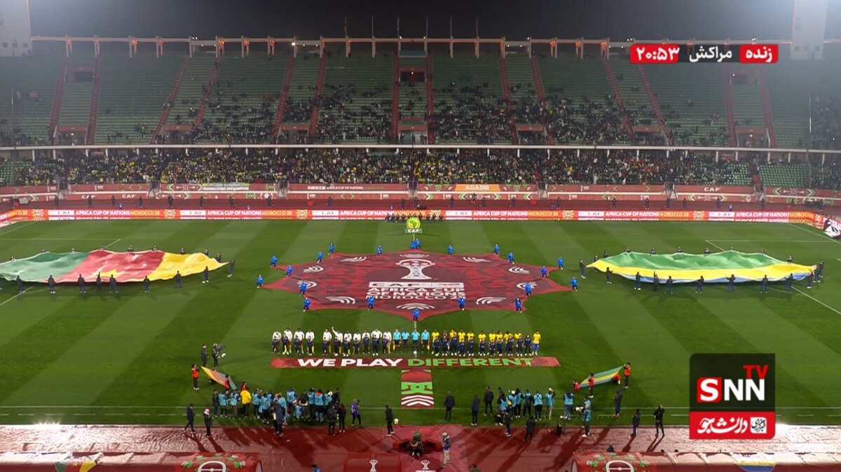 پخش زنده جام ملت های آفریقا ؛ کامرون در مقابل گابن