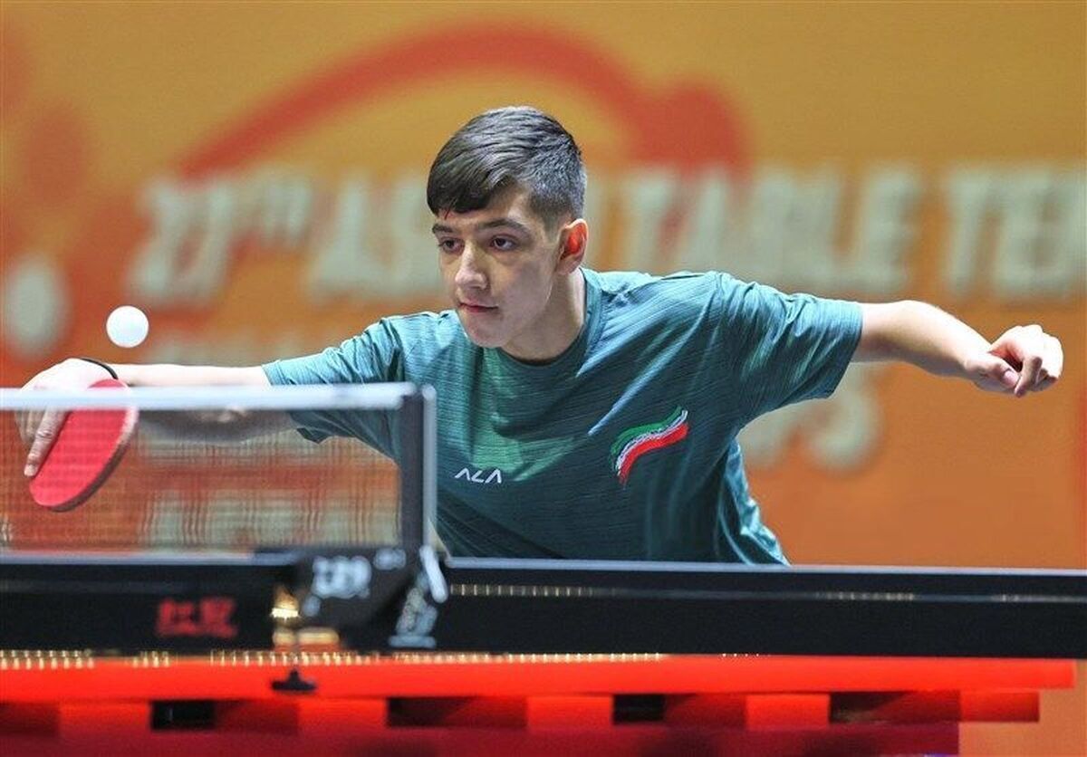 بنیامین فرجی قهرمان مسابقات تنیس روی میز قطر شد