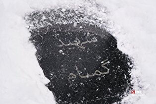 بارش سنگین برف در اردبیل