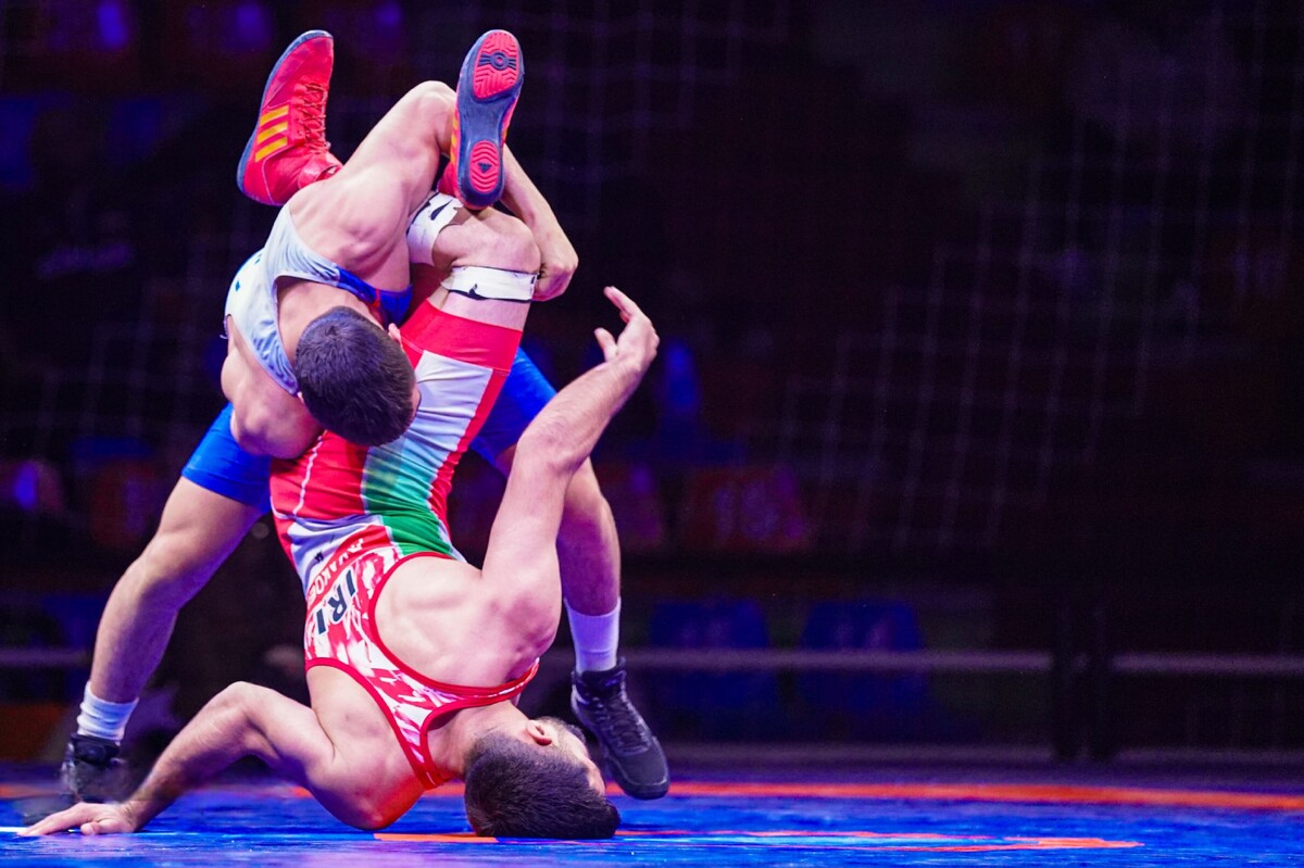 نفرات برتر ۵ وزن نخست رقابت&zwnj;های کشتی آزاد قهرمانی کشور مشخص شدند