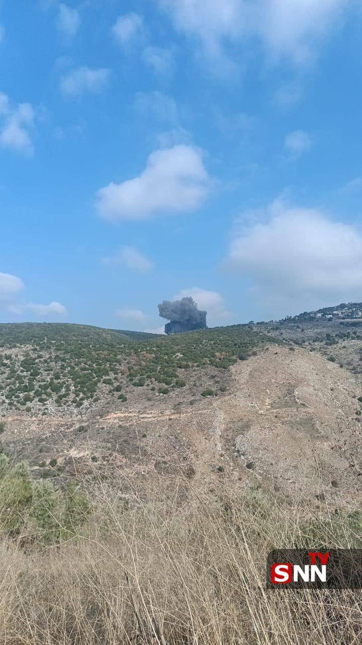 حمله هوایی رژیم صهیونیستی به شرق لبنان و نقض مکرر آتش بس + فیلم