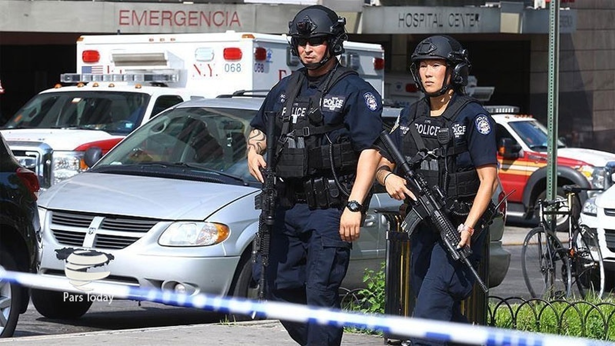 زخمی شدن ۲ پلیس بر اثر تیراندازی در آمریکا