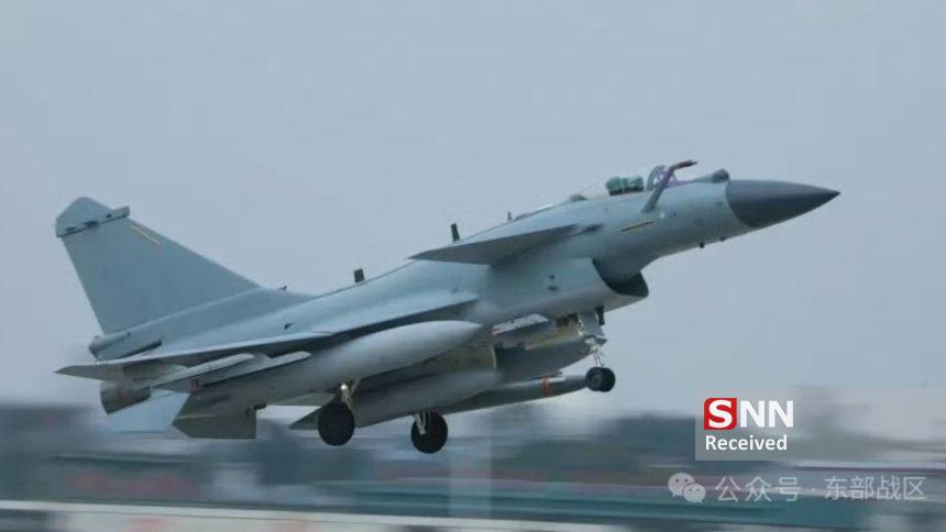 جدیدترین موشک هواپایه چین به تسلیحات  اژدهای چینی اضافه شد/ J-10C برای نخستین بار با موشک YJ-21E مشاهده شد