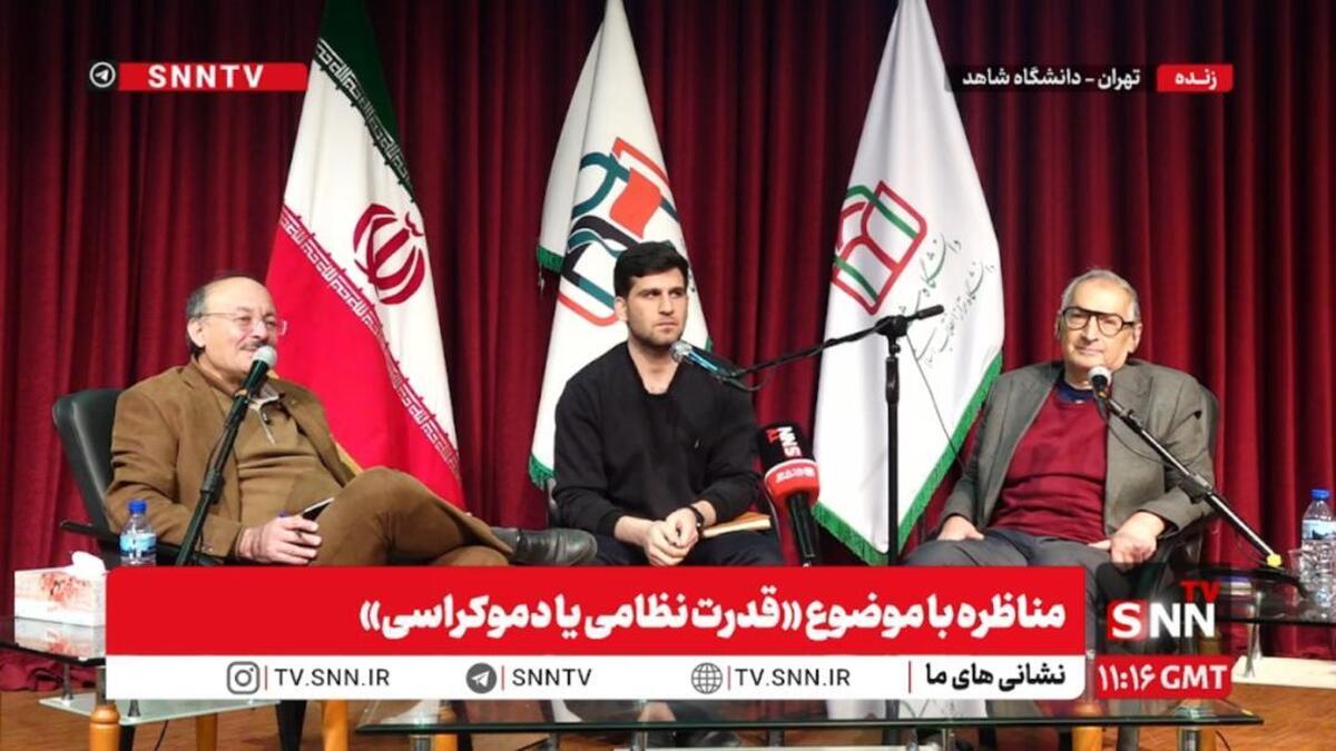 زیباکلام: چه کسی به جمهوری اسلامی گفته که وظیفه دارد اسرائیل را نابود کند؟/ پاسخ یکی از دانشجویان به شبهه زیبا کلام: خون شهدای جنگ 12 روزه از ما خواسته تا به اسرائیل جواب بدهیم + فیلم