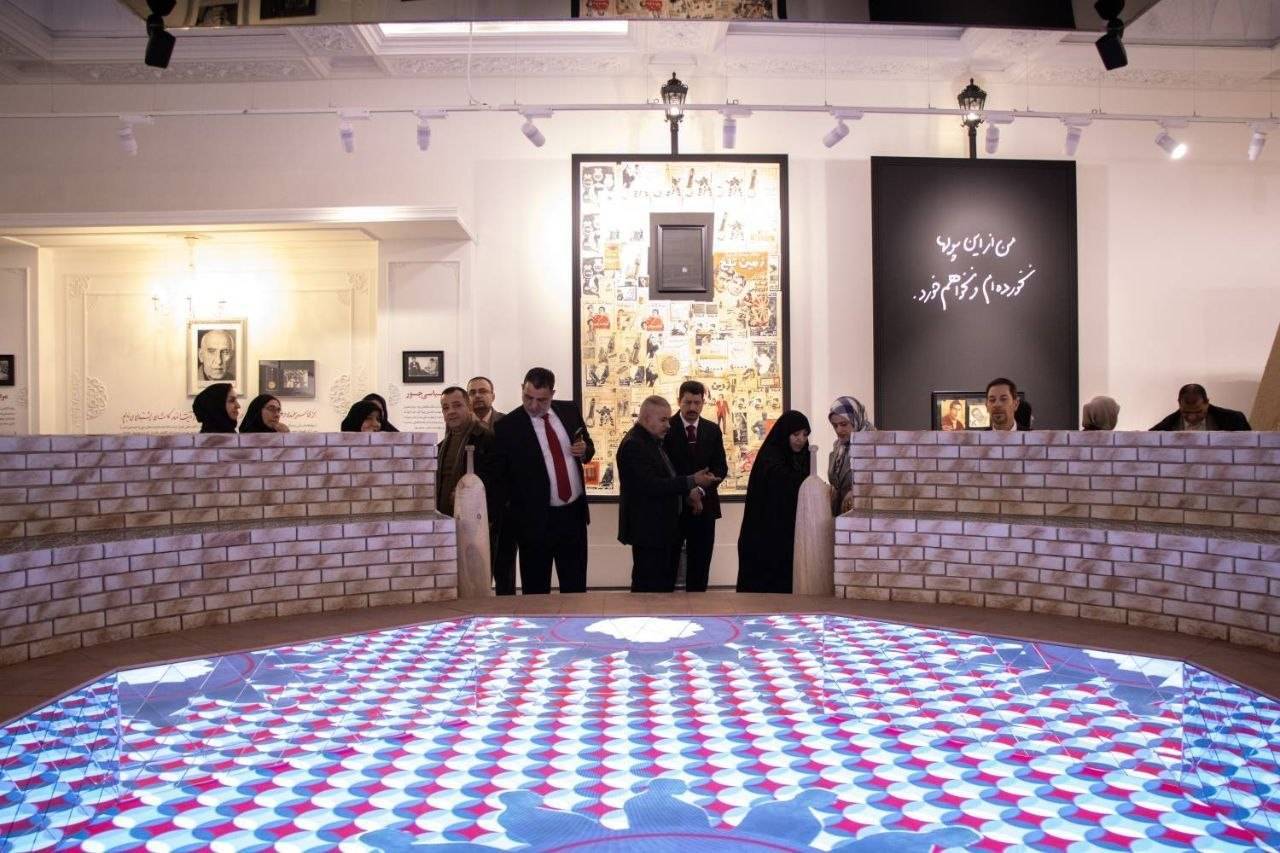 هیئت دانشگاه «الفرات الاوسط» عراق از کتابخانه و موزه ملی ملک بازدید کرد