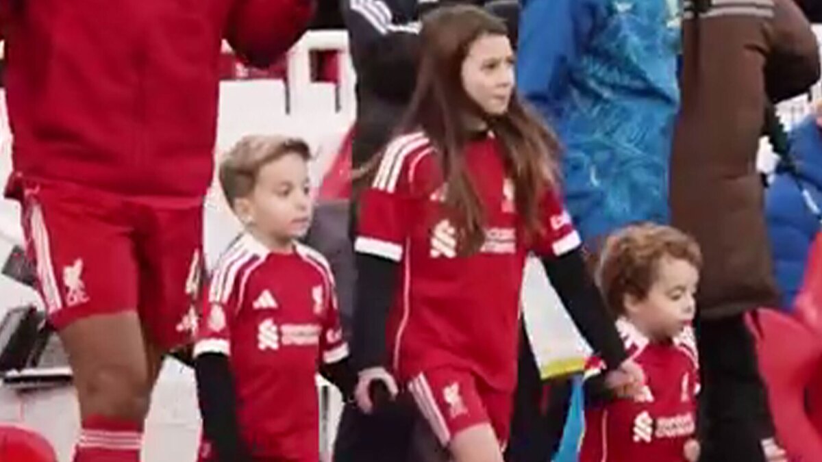 ویدئوی زیبای باشگاه لیورپول از حضور فرزندان دیوگو ژوتا در آنفیلد