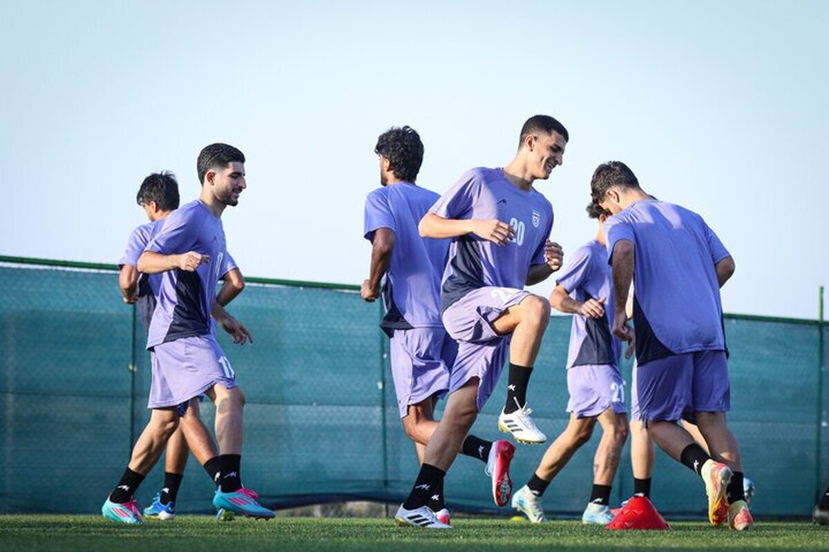 آغاز اردوی آماده سازی تیم ملی فوتبال امید در دبی