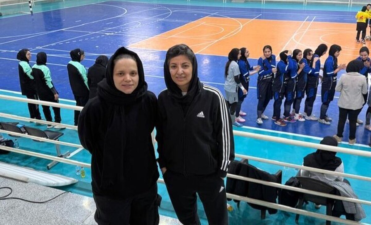 حضور کادر فنی تیم ملی فوتسال بانوان در دیدار‌های لیگ برتر