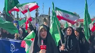 راهپیمایی مردم رشت به یاد حماسه ۸ دی ماه ۱۳۸۸