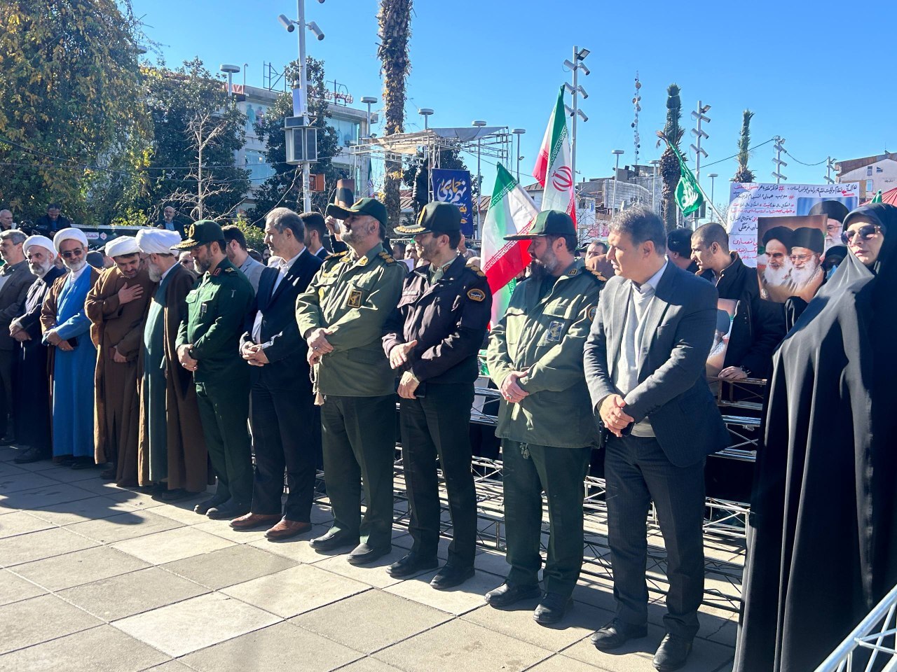 رشت شهر بصیرت و پیشگامی در صیانت از ایران+فیلم