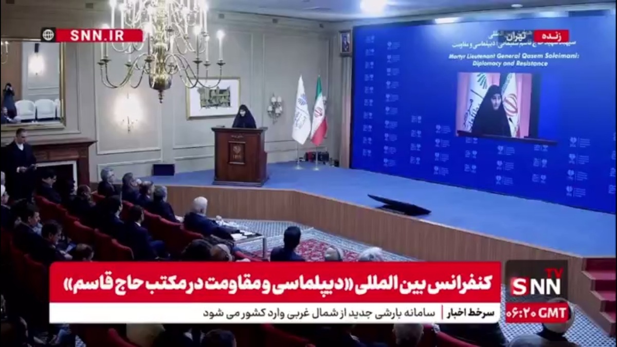زینب سلیمانی: هدف نهایی حاج قاسم سلیمانی از مقاومت، حفظ کرامت انسان&zwnj;ها بود/ دایره کنش او به مرزهای مذهبی یا هویتی محدود نمی&zwnj;شد