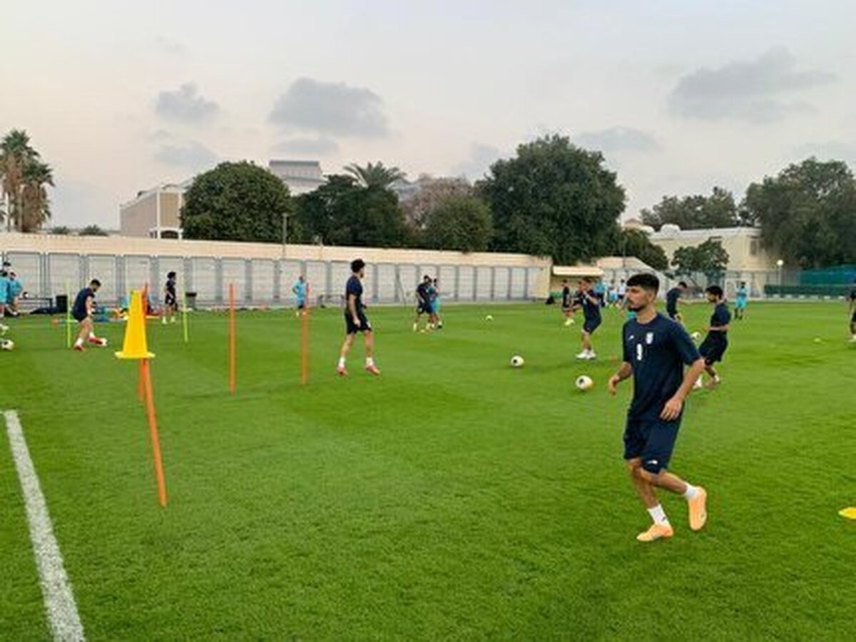 دومین جلسه تمرینی تیم ملی امید در دبی با محوریت بازی‌سازی