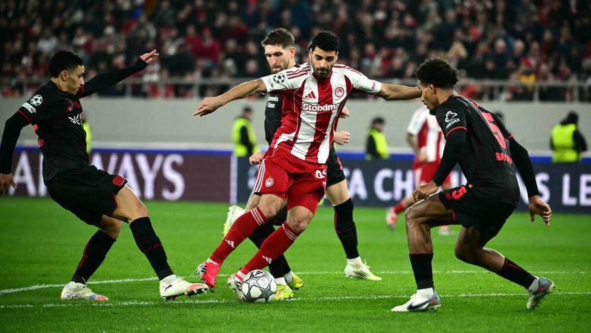 شب درخشش طارمی در آتن/ المپیاکوس لورکوزن را زمین‌گیر کرد