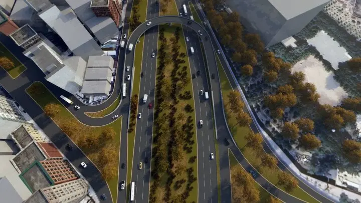 آغاز اجرای نخستین دوربرگردان غیرهمسطح در پاکدشت