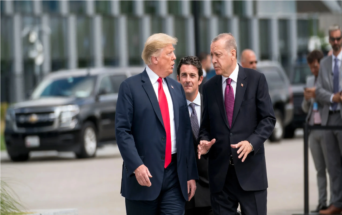 تماس تلفنی ترامپ و اردوغان درباره تحولات سوریه و غزه