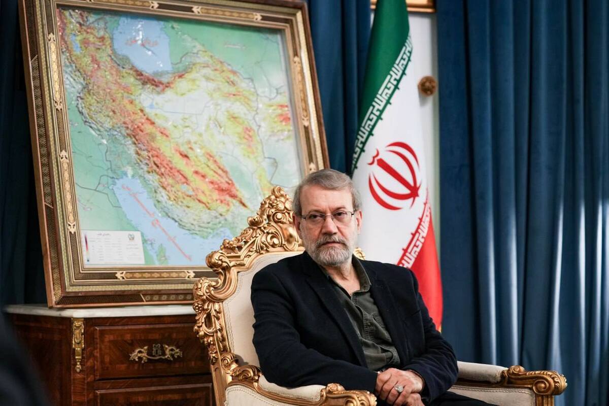 لاریجانی: ارتش کشورهای مشارکتکننده در مصوبه ضد سپاه پاسداران، تروریستی محسوب میشوند + عکس