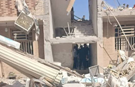 انفجار گاز در منطقه کیانشهر اهواز