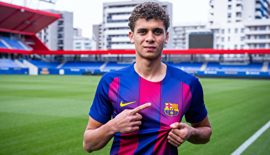 حمزه عبدالکریم، طلا ۱۸ ساله مصری، با پیراهن بارسلونا معرفی شد | اخبار ورزشی