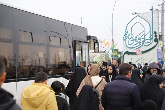۲۵۰ دستگاه اتوبوس و ۷۰ ون آماده خدمت‌رسانی به زائران نیمه شعبان در قم