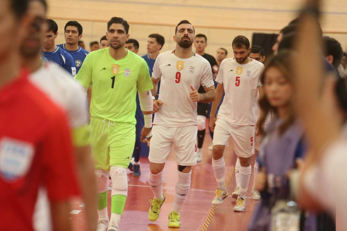 خلاصه بازی فوتسال ایران 7-4 ازبکستان / صعود به نیمه نهایی با قیچی برگردون احمدعباسی