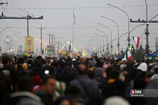 گزارش SNNTV از شکوه حضور مردم در جشن نیمه شعبان مسجد مقدس جمکران +فیلم