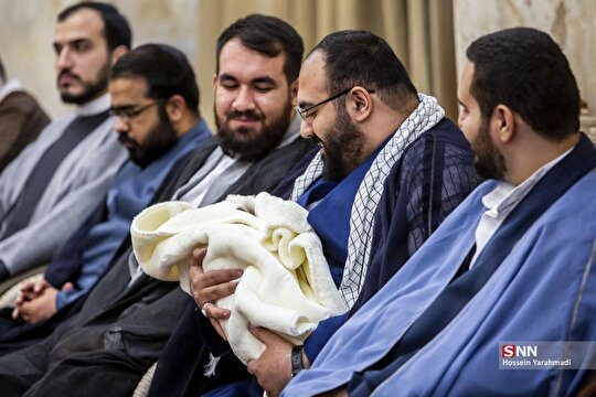 آیین عمامه گذاری طلاب حوزه علمیه امام حسین (ع) تهران