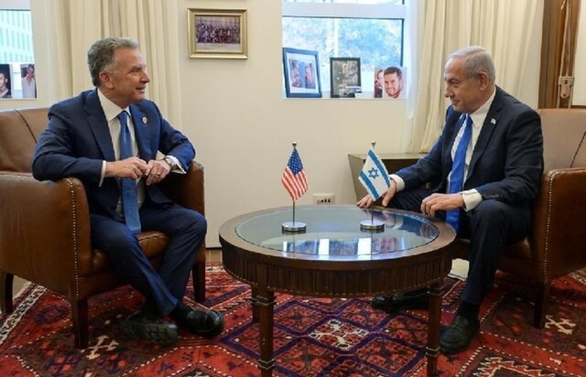 رسانه عبری: برخلاف گفته دفتر نخست‌وزیری، محور دیدار ویتکاف با نتانیاهو فقط ایران بود