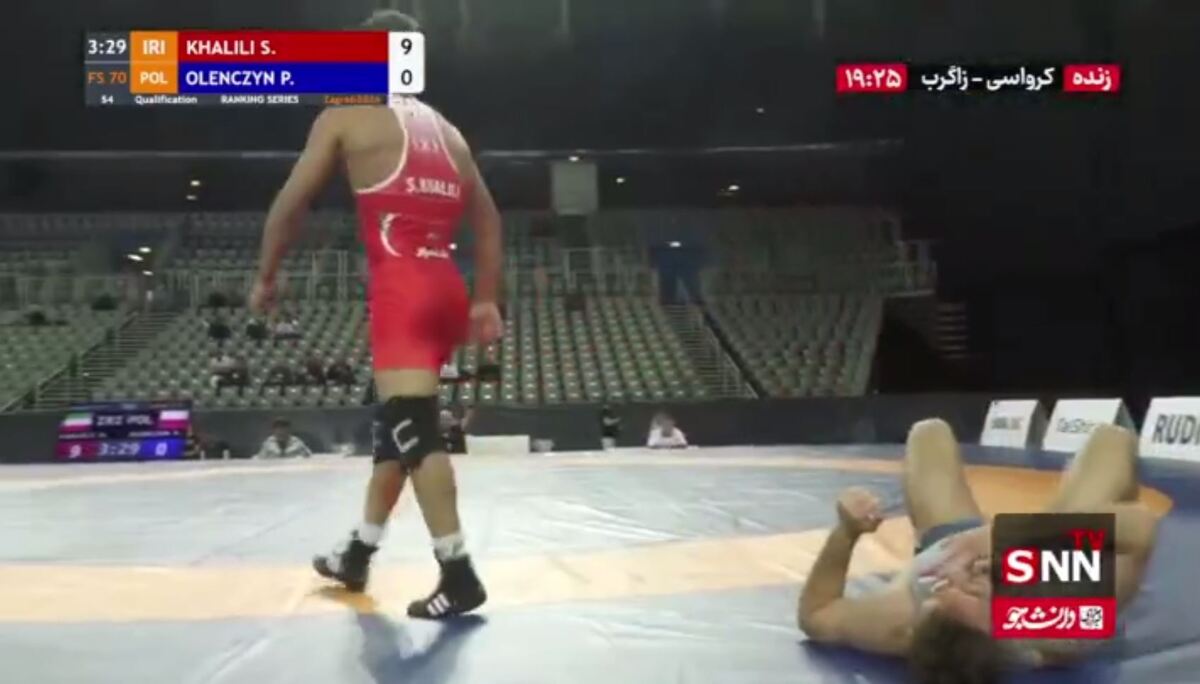 خلیلی با امتیاز عالی راهی دور بعد شد و آماده جدال با حریفی از از آمریکا شد + فیلم