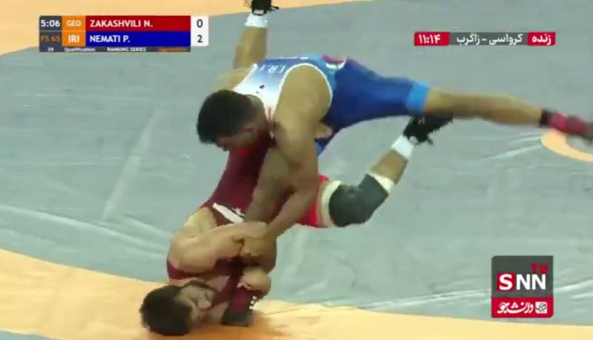 نعمتی مقتدرانه راهی دور بعد شد + فیلم