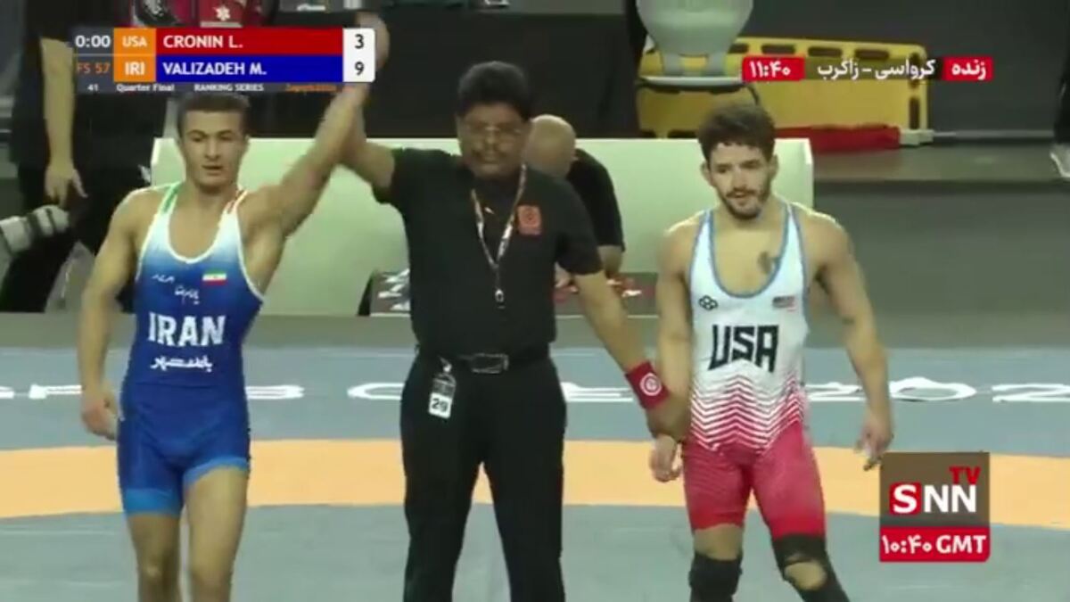 والی زاده با امتیاز عالی به حریف آمریکایی رسید + فیلم